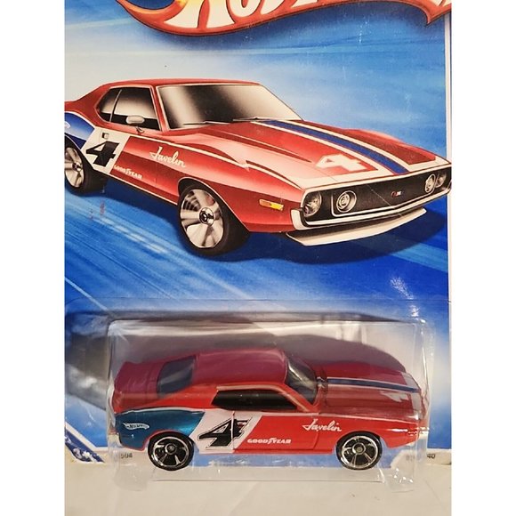 AMC Javelin AMX 2010 Hot Wheels Muscle Mania Series Red - Picture 3 of 3